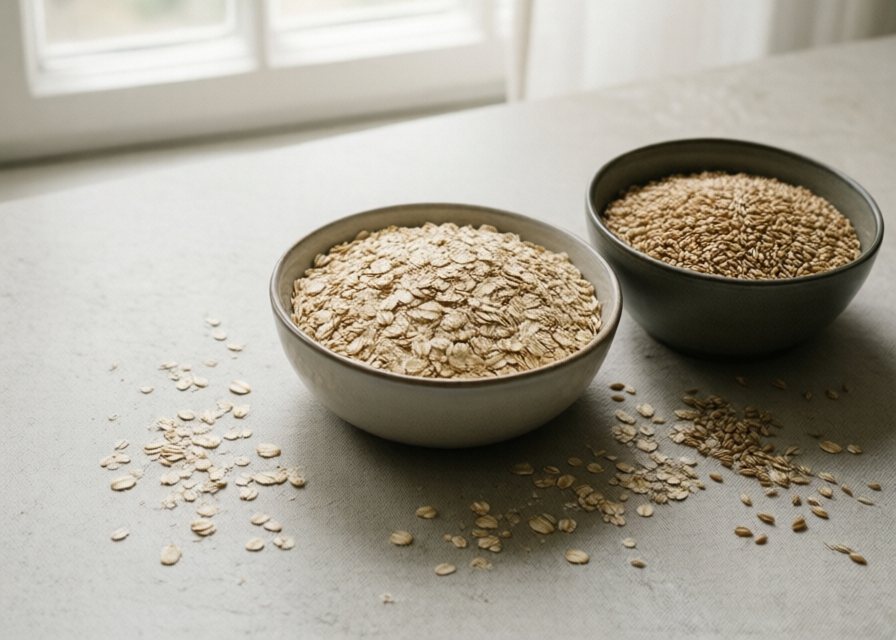 Oats and barley