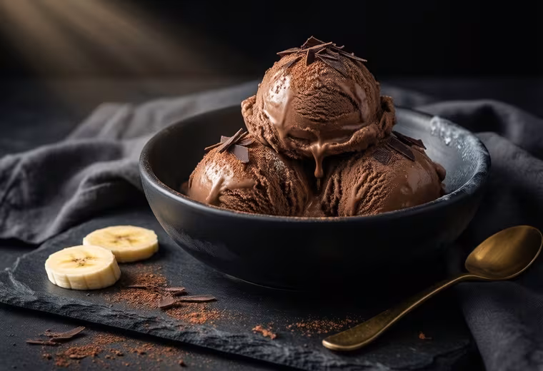 Brigadeiro Banana Nice Cream