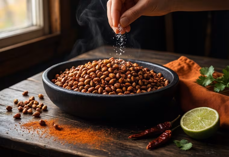 Chili-Lime Roasted Pepitas with Smoked Paprika