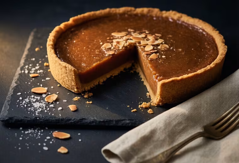 No-Bake Date-Almond Tart