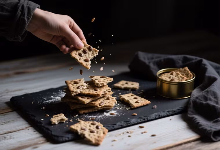 Nordic Rye & Seed Crispbread Crackers