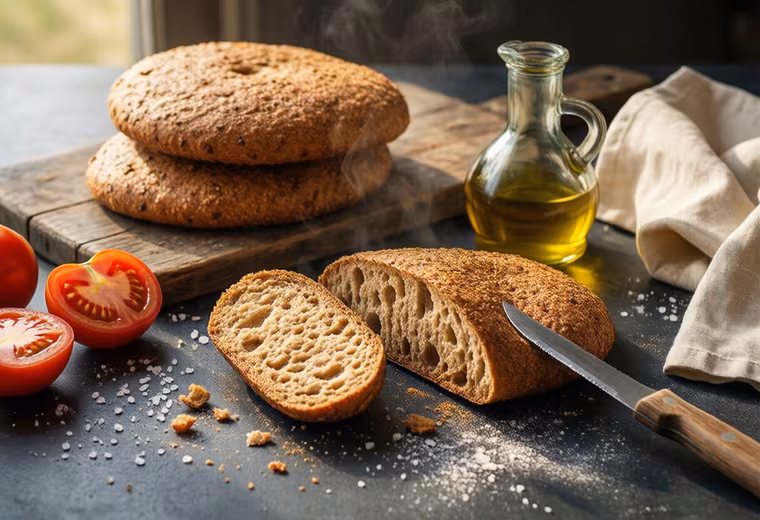 Pan con Tomate–Style Wholegrain Flatbreads