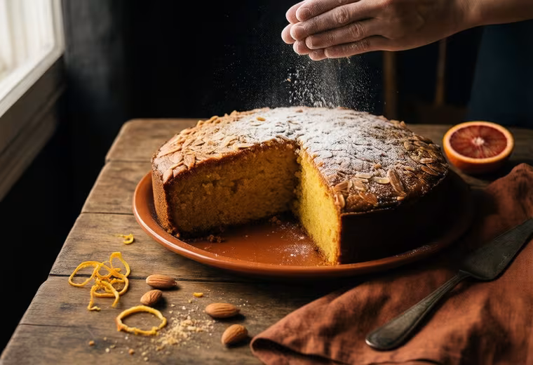Spanish Almond & Orange Olive Oil Cake