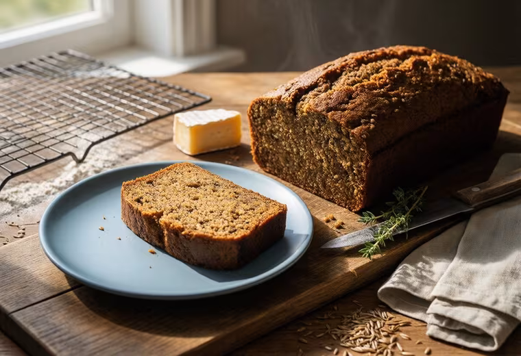Swiss-Inspired Spelt & Zucchini Summer Loaf