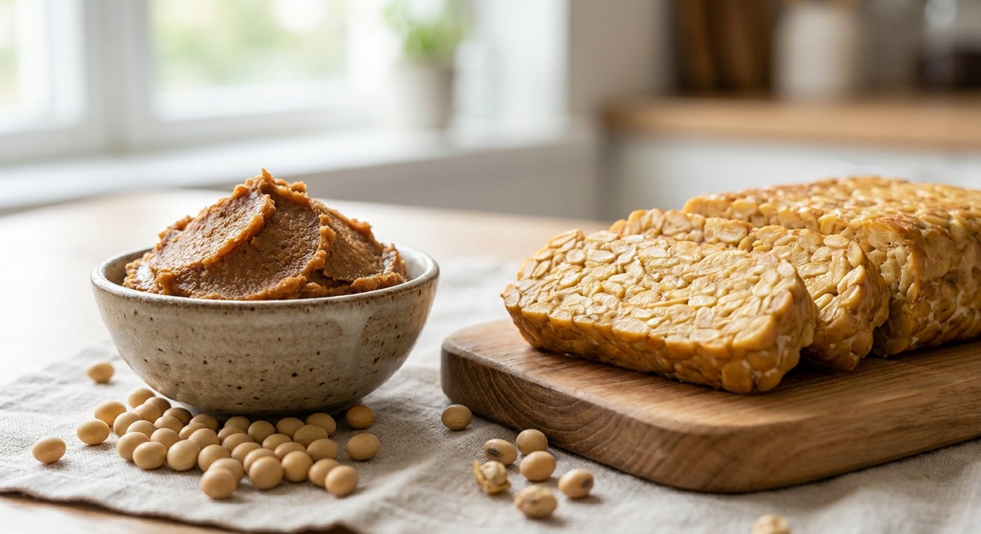 Tempeh and miso