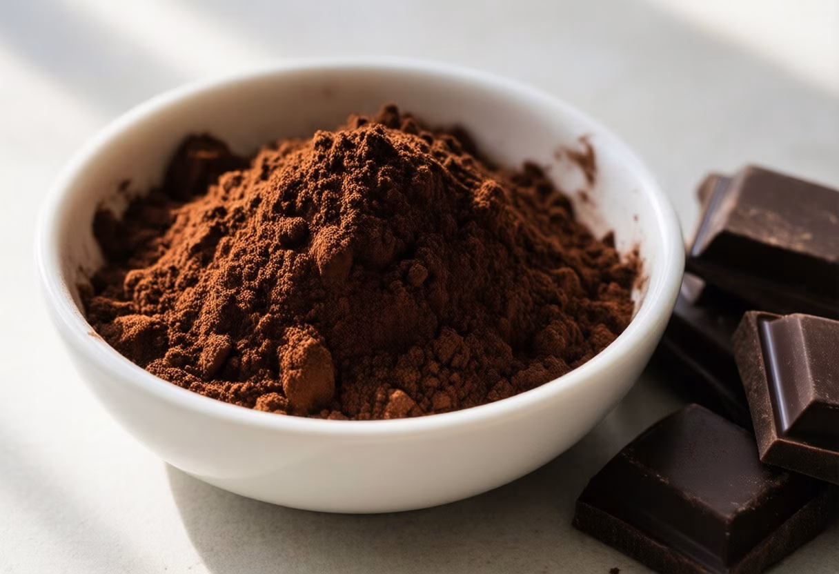 Dark chocolate and cocoa - the food source of flavanols