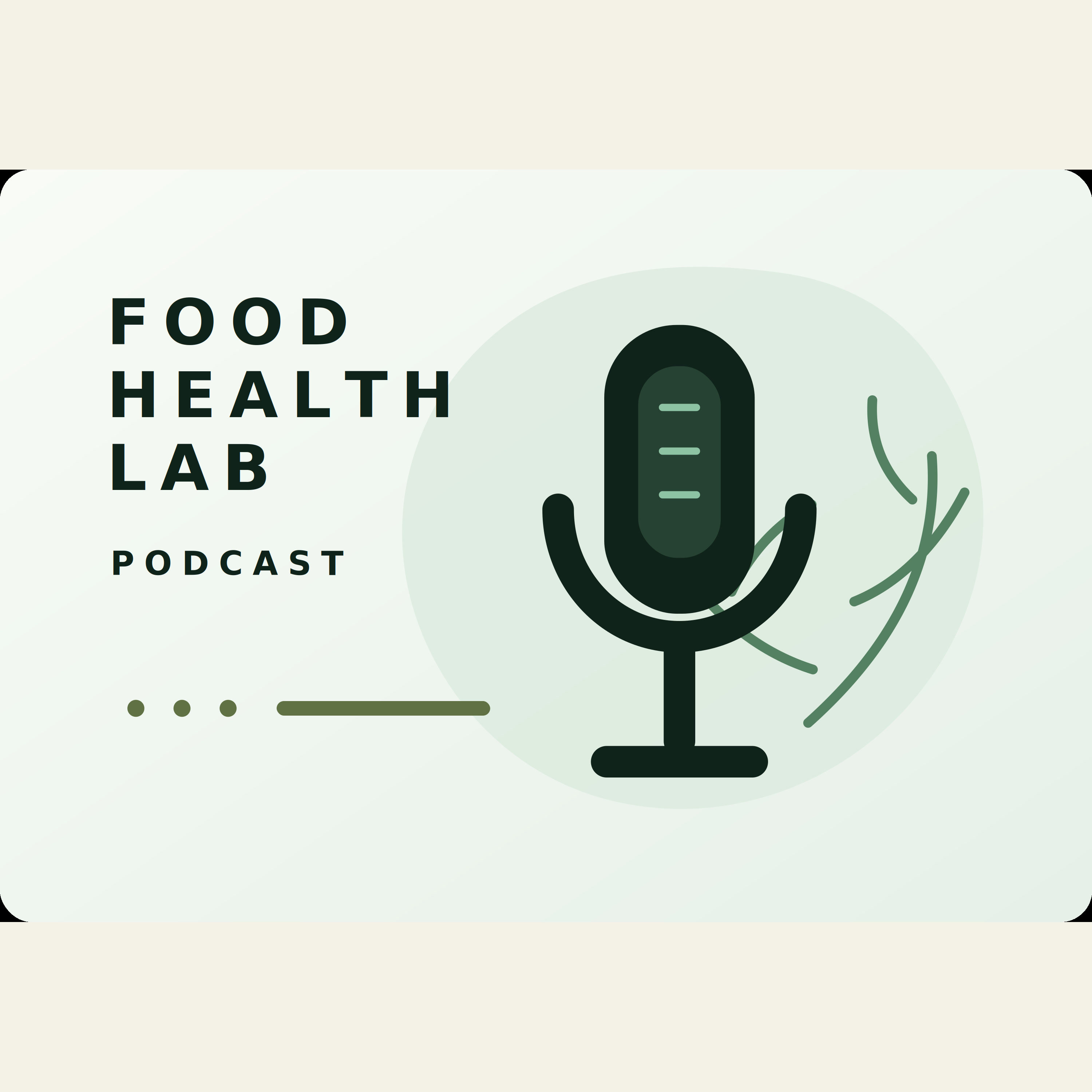 Food Health Lab podcast cover