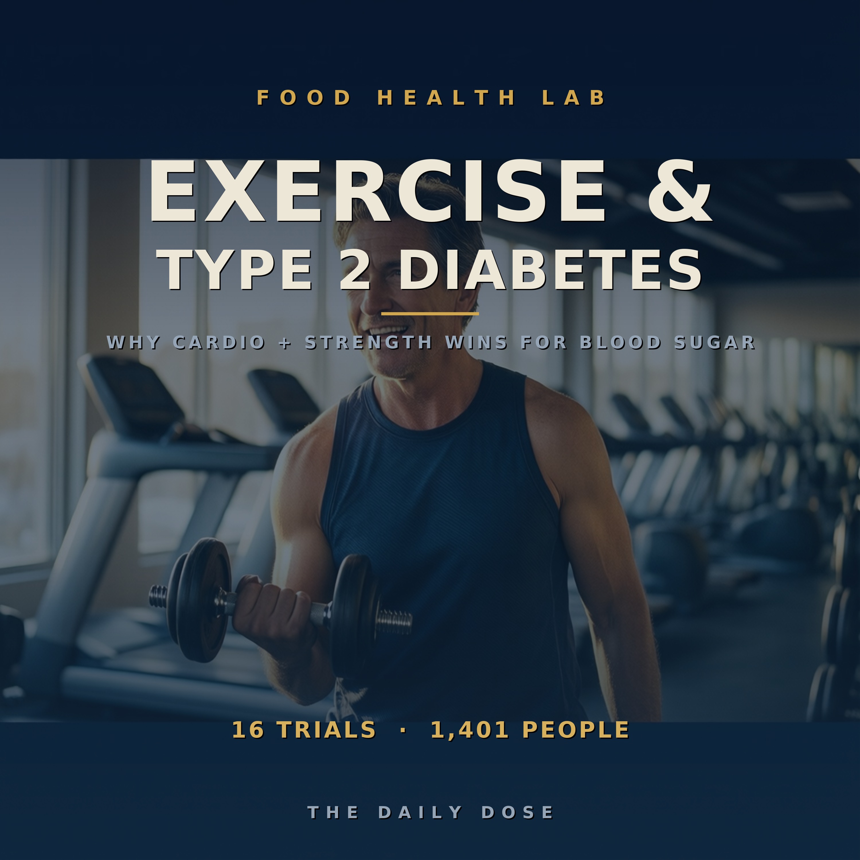 Episode cover: Exercise and Type 2 Diabetes: Why Combining Cardio and Strength Wins